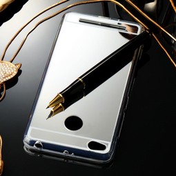 Зеркальный чехол для Xiaomi Redmi 3s / 3 pro (серебристый)