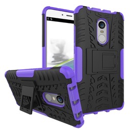 Противоударный чехол Hybrid Armor для Xiaomi Redmi Note 4X (фиолетовый)
