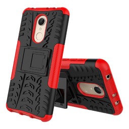 Противоударный чехол Hybrid Armor для Xiaomi Redmi 5 Plus (красный)