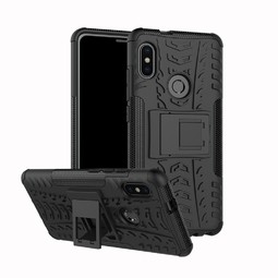 Противоударный чехол Hybrid Armor для Xiaomi Redmi Note 5 (черный)