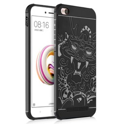 Противоударный чехол Дракон для Xiaomi Redmi 5A (черный)