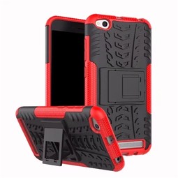 Противоударный чехол c подставкой Hybrid Armor для Xiaomi Redmi 5A (красный)