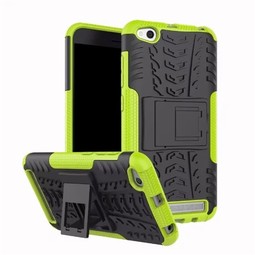 Противоударный чехол c подставкой Hybrid Armor для Xiaomi Redmi 5A (зеленый)