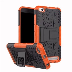 Противоударный чехол c подставкой Hybrid Armor для Xiaomi Redmi 5A (оранжевый)