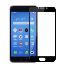 Защитное стекло для Meizu M6 Note Full Screen (черное)