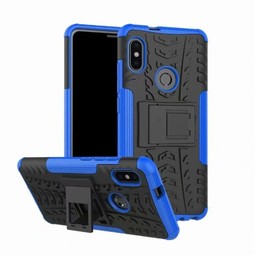 Противоударный чехол Hybrid Armor для Xiaomi Redmi Note 5 (синий)