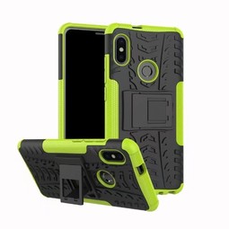 Противоударный чехол Hybrid Armor для Xiaomi Redmi Note 5 (зеленый)