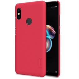 Чехол для Xiaomi Redmi Note 5 Nillkin Super Frosted Shield (красный)