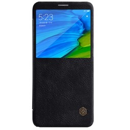 Чехол-книжка Nillkin QIN Leather Case для Xiaomi Redmi Note 5 (черная)